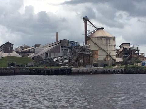 A bauxite processing plant    Credit: Flickr