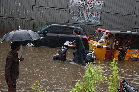 On Sep 22, eight areas in Hyderabad recorded over 20 mm rainfall in an hour. Credit: Rajib Ghosh / Flicker