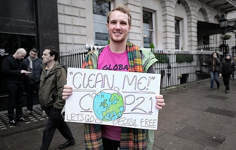 The Paris Agreement shall enter into force on the 30th day after the date on which at least 55 Parties to the Convention, accounting in total for at least an estimated 55 per cent of the total global greenhouse gas emissions, ratify it
Credit: Alisdare Hickson/Flickr