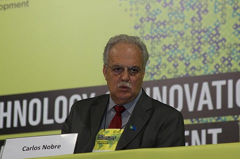 Revered as the ‘Guardian of the Amazon’, Nobre's work has been focussed on understanding and protecting the Amazon. Credit: Brazil govt/ Flicker