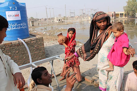 Water is one of the resources most impacted by climate change, but it also provides solutions to the challenges. Credit: DFID / Flicker