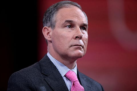 EPA Chief Scott Pruitt  Credit: Wikimedia Commons