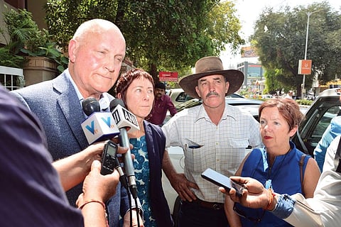 Geoff Cousins,
Imogen
Zethoven,
Bruce Currie
and Lindsay
Simpson