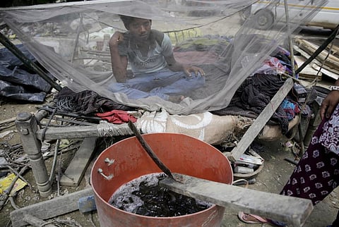Some 27% of the budget will be spent on preventive strategies like distribution of nets and indoor residential spraying (Credit: Vikas Choudhary/CSE)