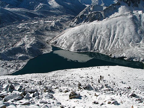 Low-altitude glaciers are more sensitive to climate change (Credit: McKay Savage/Flickr)