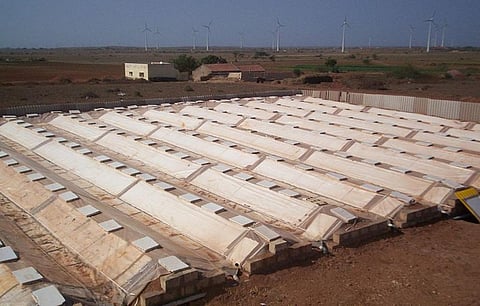 Dew harvesting can provide water in water-stressed regions (Credit: Girjasharan/Wikimedia Commons) 