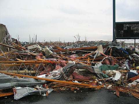 Tropical cyclone damages from climate change are concentrated in North America, East Asia and the Caribbean–Central American region. Credit: Wikimedia Commons