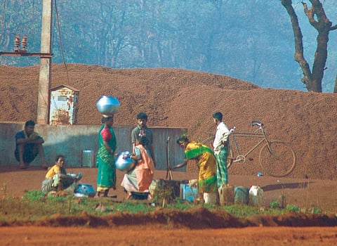 About 70 per cent of the money received in District Mineral Foundation trusts has come from India's three big mining states—Odisha, Jharkhand and Chhattisgarh (Photo: Pradip Saha)