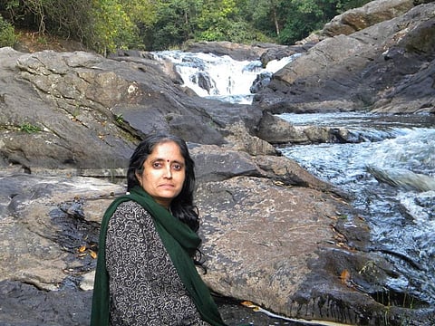 If she lived and died for one cause, it was unimpeded flow of rivers. Credit: Latha Anantha FB