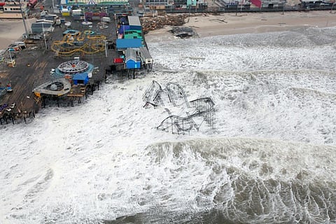 Extreme rains, like the record-breaking 2016 event in China, are 10 times more likely in the present climate than they were in 1961. Credit: Wikimedia Commons