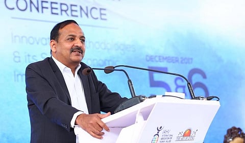 M I Ganagi, Chief General Manager, NABARD. Credit: Art of Living Foundation