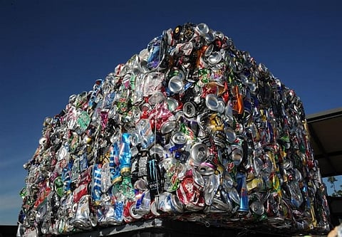 Europe, collectively, is the major exporter of plastic wastes. Credit: Keesler Air Force Base