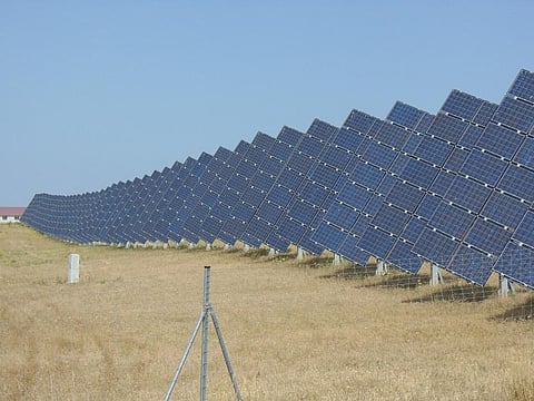 While the increase in solar capacity has been stated clearly, it is unclear what direction the currently faltering renewable industry will take to meet the 175GW target. Credit: Max Pixel