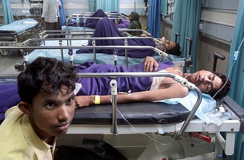 The HIV-affected patients have been referred to Anti-retroviral Therapy centre in Kanpur. Credit: Vikas Choudhary / CSE
