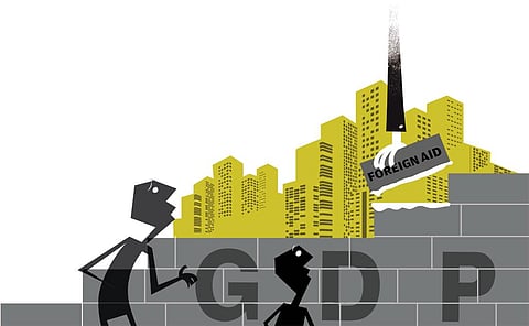 Can aid engineer economic prosperity? 