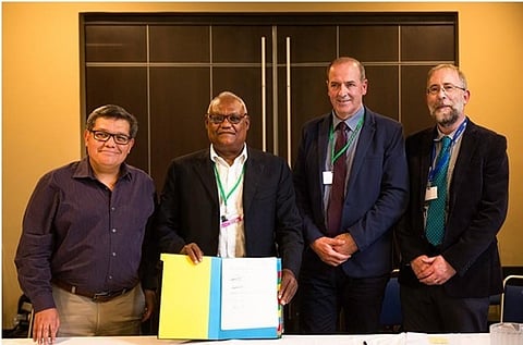 Signatory ceremony adding Mexico, the Dominican Republic, Bosnia and Herzegovina and Ireland to the Coalition for the Willing on Pollinators. 