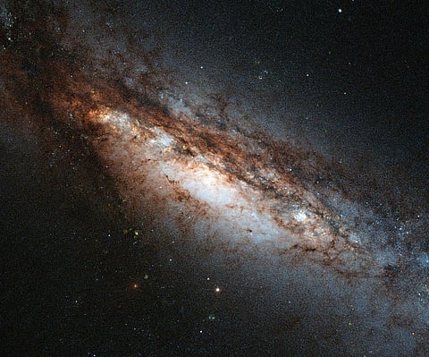 Despite never having been observed directly, scientists have inferred its presence through the gravitational influence it has on other matter that populates the universe.Credit: NASA/Flickr
