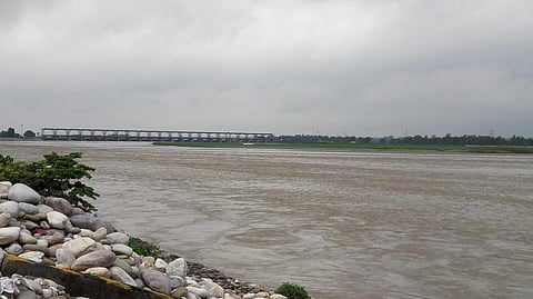 Mahakali river site at Bramhadev, Kanchanpur (Credit: Bhaskar Bhattarai / USAID)