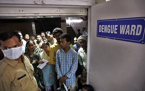 In Delhi, dengue cases almost doubled up between 2013 and 2017. Credit: Vikas Choudhary 