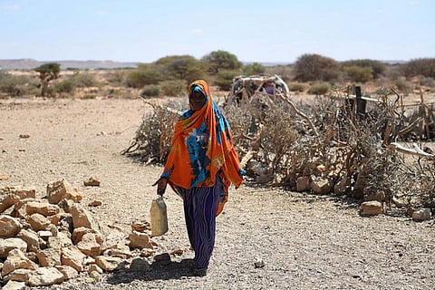 Women’s vulnerability to floods and storms increases where they are less likely to know swimming and have proper access to shelters. Credit: Flickr/UNSOM Somalia