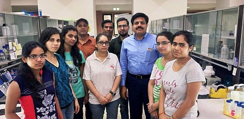 Researchers at the National Brain Research Centre. Credit: India Science Wire