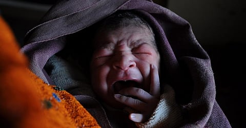Not getting mother’s milk in the first hour of their lives puts babies at a higher risk of catching diseases. Credit: Sayantoni Palchoudhuri 