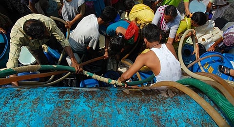 The increase in drinking water coverage has not been encouraging. Credit: Sayantan Bera