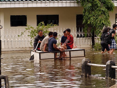 A file photo of floods in Jakarta. Credit: Seika/Flickr 