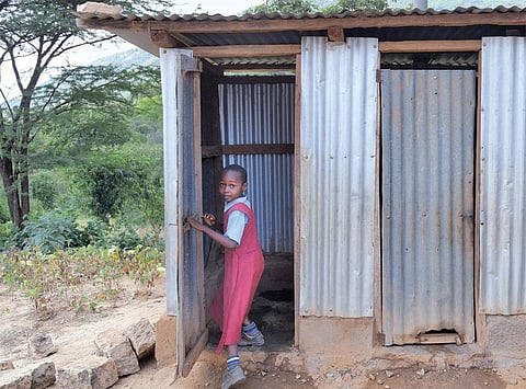 1 in every 10 girls misses school during menstruation in Sub-Saharan Africa. Credit: Jery Otieno 