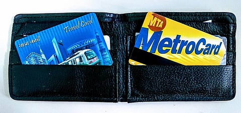 A Delhi Metro and a New York City Subway card belonging to the author       Credit: Avikal Somvanshi