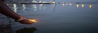 Initiatives to clean the Ganga began with the Ganga Action Plan I in 1986. Credit: Getty Images