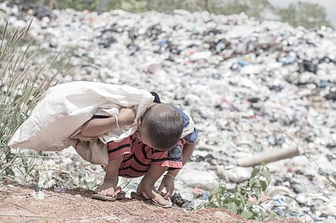 The report says that under-nutrition accounts for around 45 per cent of deaths among children under five in low- and middle-income countries. Credit: Getty Images