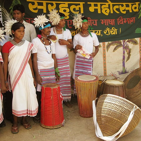 Tribal dancers in Jharkhand. Credit: Flickr