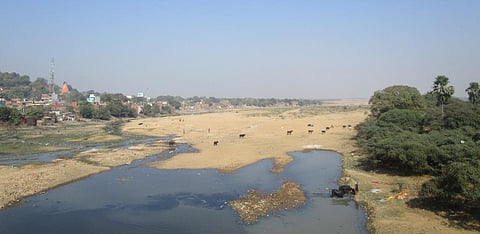 The Falgu river in Gaya, Bihar. Photo: Wikimedia Commons