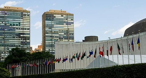 The United Nations building in New York City. Photo: Getty Images