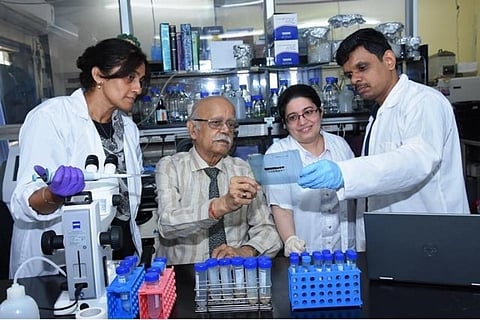 Scientists Vidita Vaidya, Ashok Vaidya, Sashaina Fanibunda and Ullas Kolthur-Seetharam from Mumbai-based Tata Institute of Fundamental Research who conducted the study.
