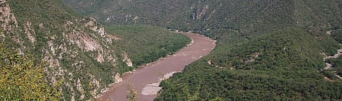 The Santiago river, one of the longest in Mexico, suffers from great erosion as it is dammed. Photo: Wikimedia Commons