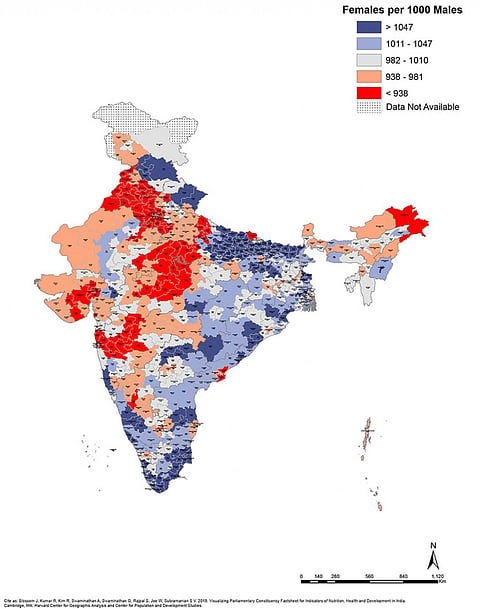 चुनाव 2019: जानिए आपके संसदीय क्षेत्र में पुरुषों के मुकाबले कितनी महिलाएं हैं
