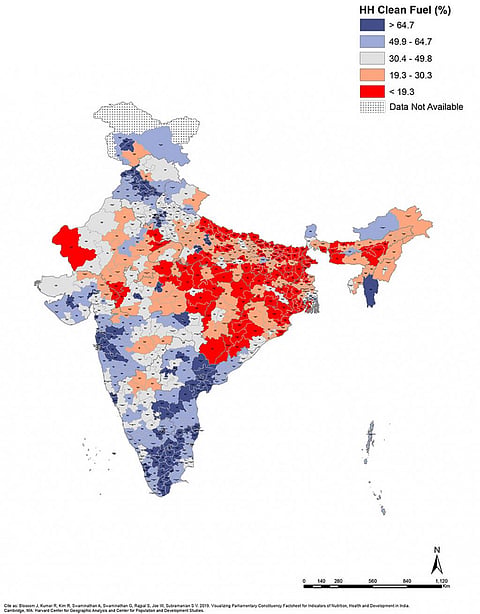 चुनाव 2019: जानिए आपके संसदीय क्षेत्रों के कितने घरों में स्वच्छ ईंधन का इस्तेमाल हो रहा है