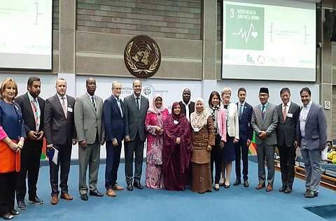Delegates at the UN-Habitat Assembly. Photo: @sarbentz, Twitter
