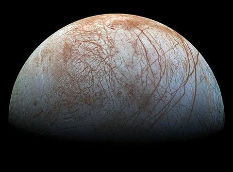Life on Jupiter’s moon Europa? Discovery of table salt on the surface boosts hopes