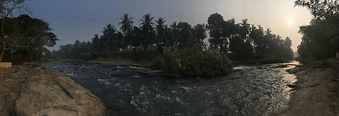 A view of Kaveri river that flows through Karnataka and Tamil Nadu. Photo: Getty Images