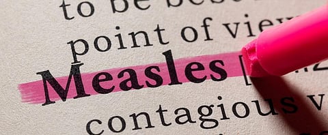Measles cases triple in a year: WHO