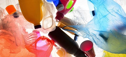 Globally, only nine per cent of the plastic is getting recycled, about 12 per cent incinerated and 79 per cent ends up in landfills, according to UN. 
Photo: Getty Images