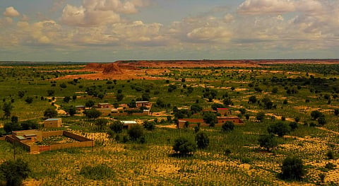 A view of Sahel at Niger. Photo: Getty Images