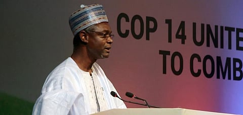 UNCCD chief Ibrahim Thiaw Photo: Twitter/@UNinIndia
