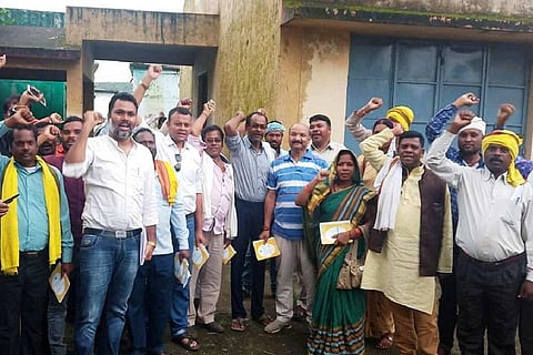 जबलपुर के पास प्रस्तावित वन्य जीव अभ्यारण्य की वजह से आदिवासियों को विस्थापन का डर सता रहा है। फोटो: मनीष चंद्र मिश्रा 