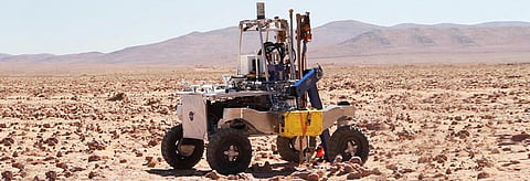 The ARADS rover in Chile's Atacama Desert. Photo: NASA/Campoalto/Victor Robles