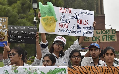                                                           Representational photo. Disha Ravi was arrested for allegedly helping create and share an online “protest toolkit” that outlined how to support the mass protests by farmers in India. Photo: Vikas Choudhary                                                                                                  