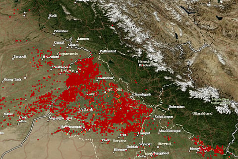 Photo Credit : NASA satellite Image  